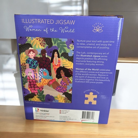 Illustrated Jigsaw Puzzle Bundle - “Women of the World” & “Plant Babies” - New - Picture 4 of 4